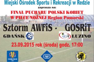 Finał Pucharu Polski Kobiet w Piłce Nożnej Reda 2015