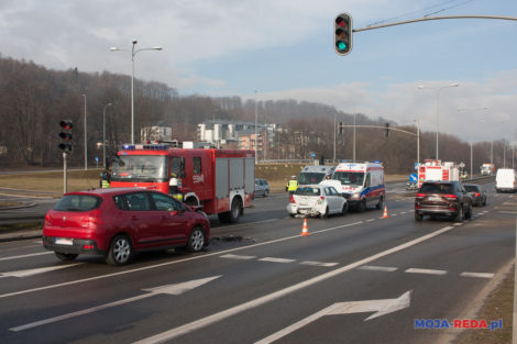 Wypadek na skrzyżowaniu ul. Gdańskiej z ul. Obwodową 8