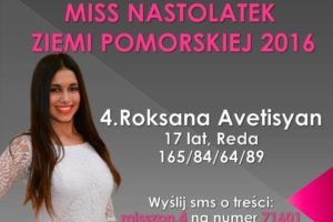 Roksana Avetisyan miss nastolatek 2016
