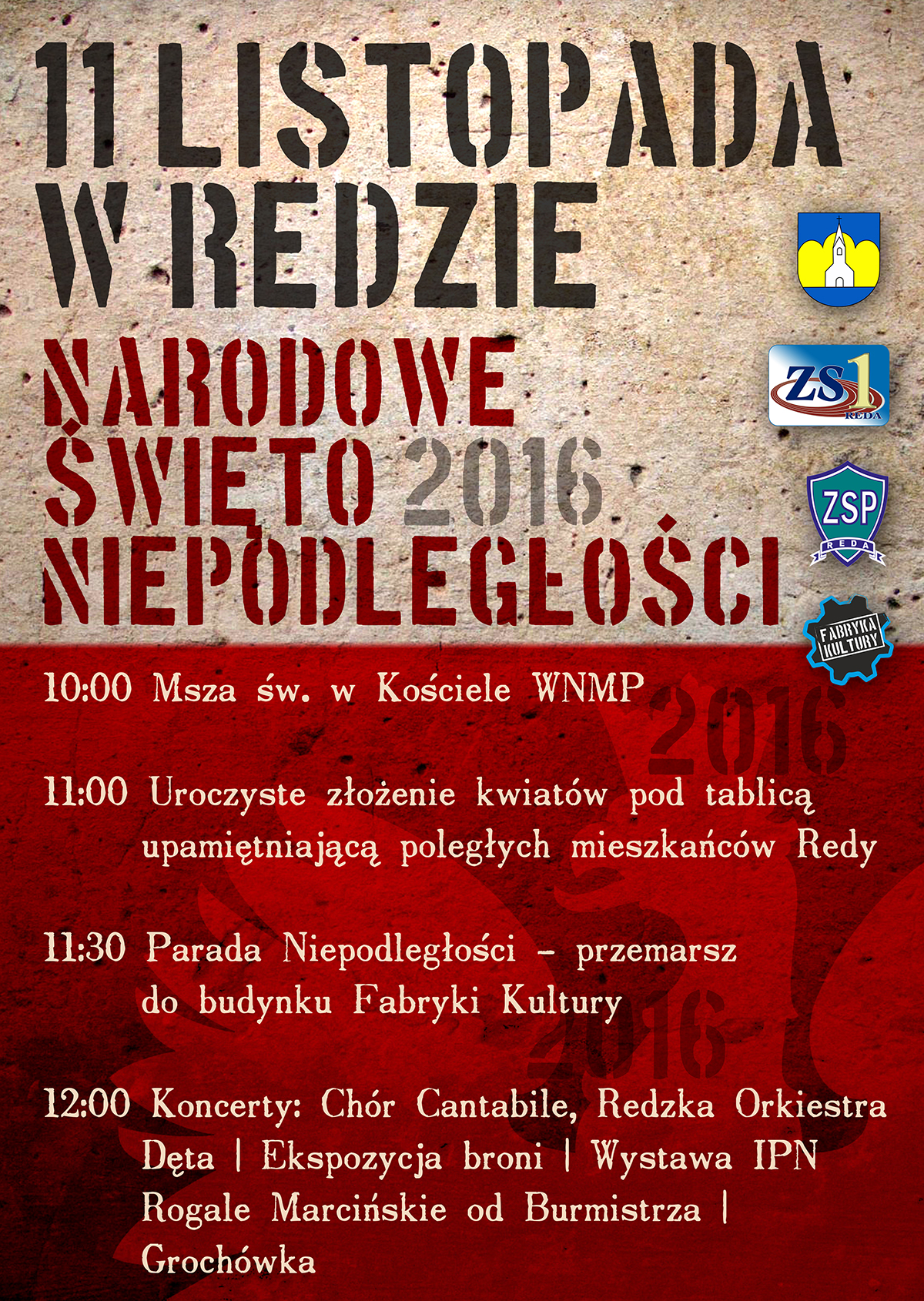 Święto Niepodległości w Redzie.