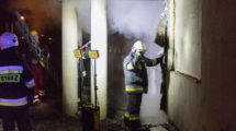 Pożar budynku przy ul. Gniewowskiej. Podpalenie? 8