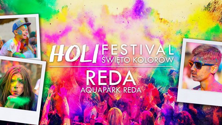 Reda Holi Festival - Święto Kolorów w Aquaparku Reda