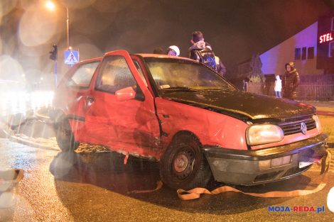Wypadek na skrzyżowaniu Obwodowej i Łąkowej 7