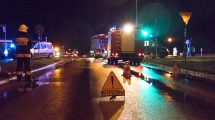 Wypadek na skrzyżowaniu Obwodowej i Łąkowej 8