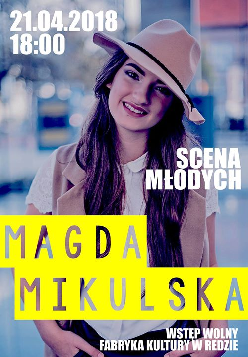 Recital Magdy Mikulskiej na Scenie Młodych w kwietniu